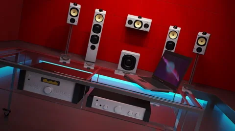 Sound room Stock Footage 995988