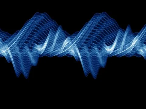 Sound Sine Waves Stock Illustration
