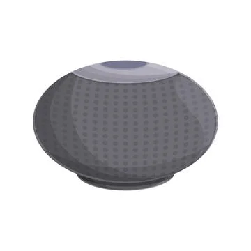 Sound speaker icon cartoon vector. Smart device Illustrazione stock