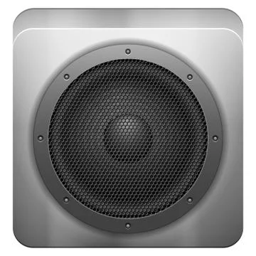 Sound speaker icon Stock Illustration