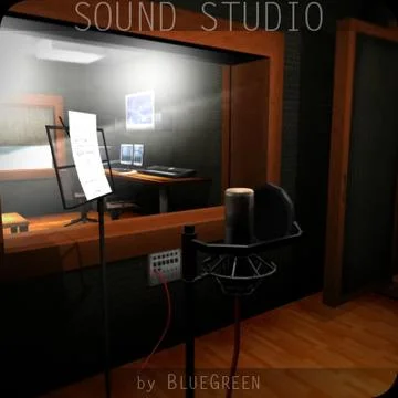 Sound Studio 3D Model