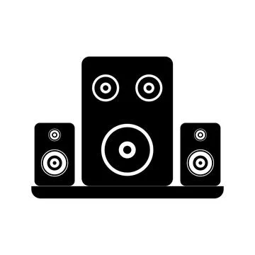 Sound system icon イラスト素材