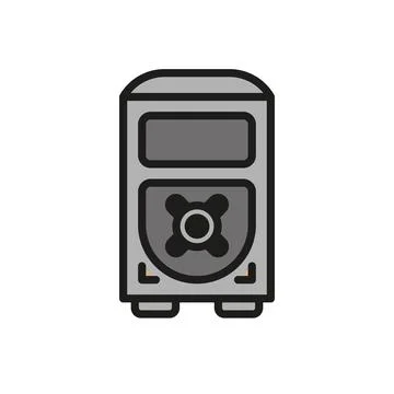 Sound system icon vector design templates simple and modern Stock Illustration