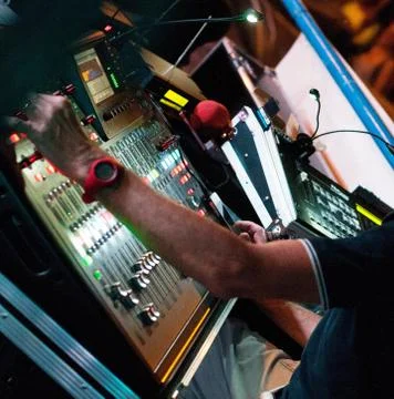 Sound technician Stock Photos
