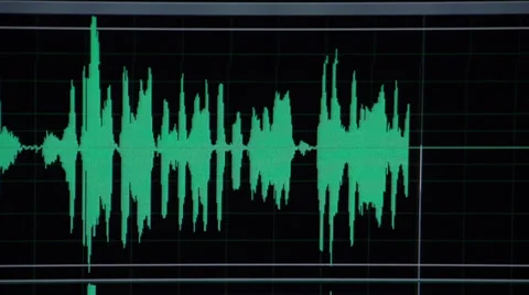 Sound track on display 2 Stock Footage 32134350