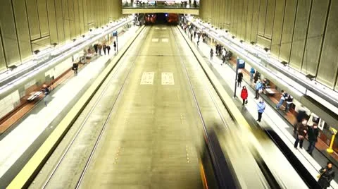 Sound Transit center Stock Footage 10803227