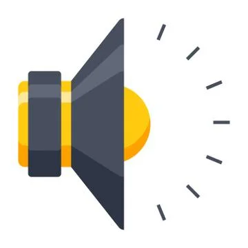 Sound Vector Icon Stock Illustration