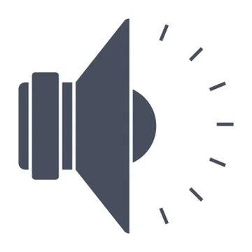 Sound Vector Icon Stock Illustration