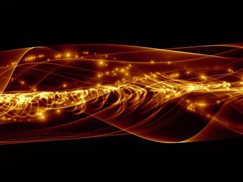 Sound visualization Illustrazione stock