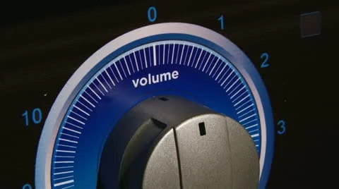 Sound Volume, closeup Video stock 21066451