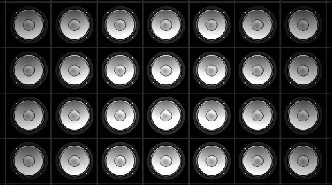 Sound Wall Stock Footage