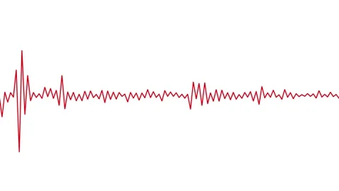 Sound wave audio spectrum animation background. Video stock 336618690