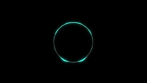 Sound wave circle equalizer, audio bar, spectrum form white video footage Stock Footage 311588094