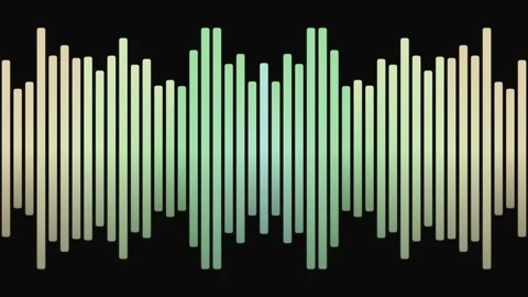 Sound Wave Equalizer Bars Moving to Music. Stock-Footage 330955724