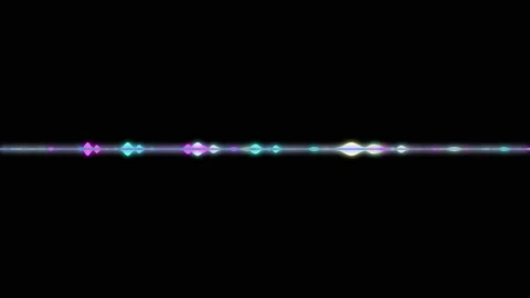 Sound wave equalizer isolated on black background. Stock Footage 148385778