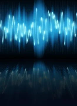 Sound wave Stock Illustration