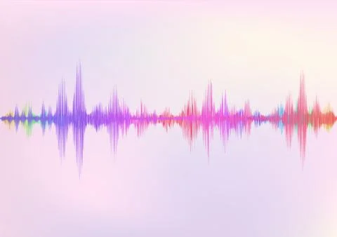 Sound wave Illustrazione stock