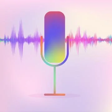 Sound wave Illustrazione stock