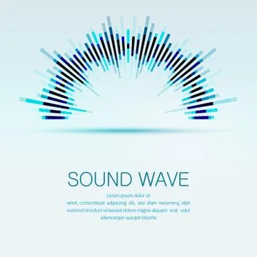 Sound wave Stock Illustration