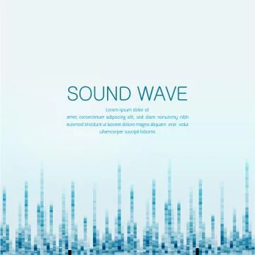 Sound wave Stock Illustration