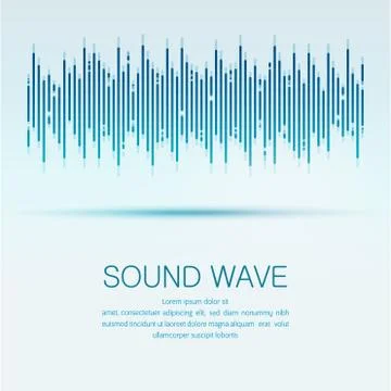Sound wave Stock-Illustration