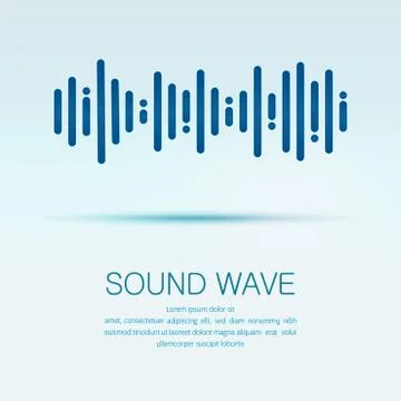 Sound wave Stock-Illustration