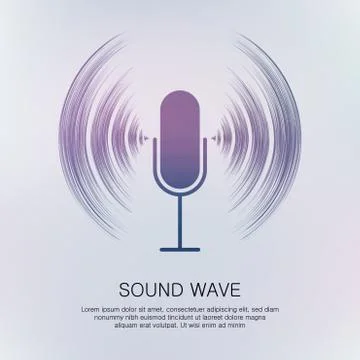 Sound wave Stock Illustration