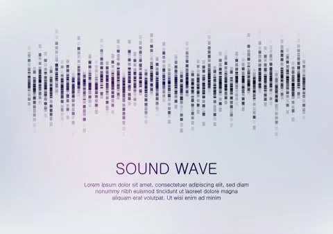 Sound wave Stock Illustration