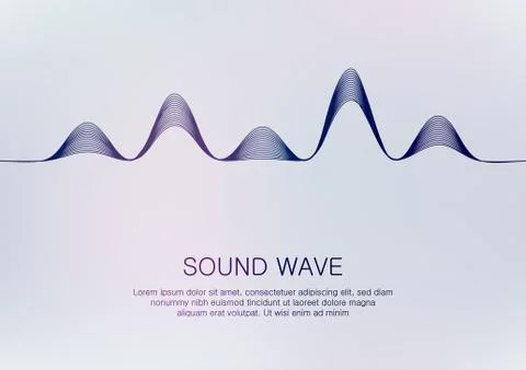 Sound wave Stock Illustration