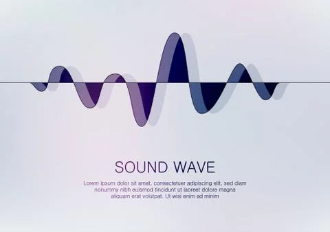 Sound wave Stock-Illustration