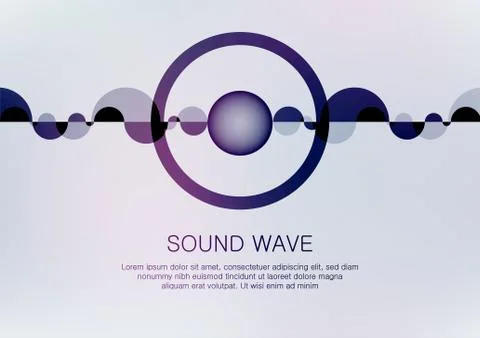 Sound wave Stock Illustration