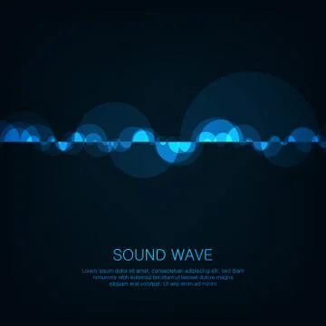 Sound wave Illustrazione stock