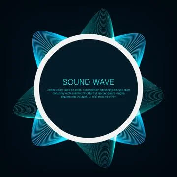 Sound wave Stock Illustration
