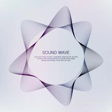 Sound wave Stock Illustration