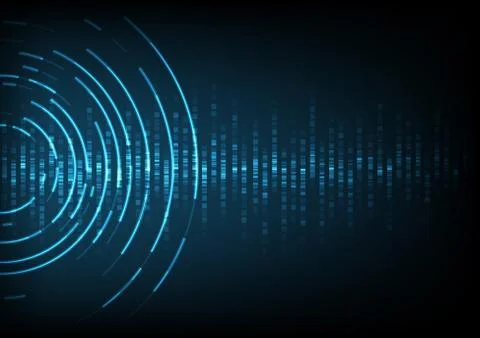 Sound wave Stock Illustration
