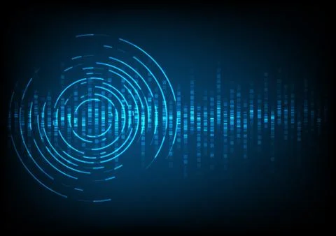 Sound wave Illustrazione stock