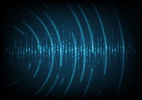 Sound wave Stock Illustration