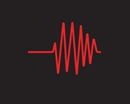 Sound wave ilustration logo vector icon Stock Illustration