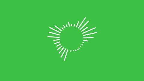 Sound wave isolated on green background. Digital sound wave equaliser. Stock Footage 169221002