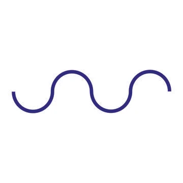 Sound wave logo Stock Illustration