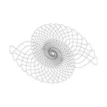 Sound wave logo Stock Illustration