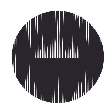 Sound wave  logo Stock Illustration