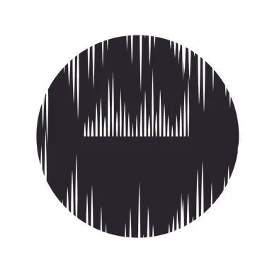 Sound wave  logo Stock Illustration