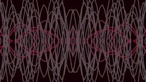 Sound Wave Pattern, Digital Audio Visualization, Data Flow Stock Footage 341998891
