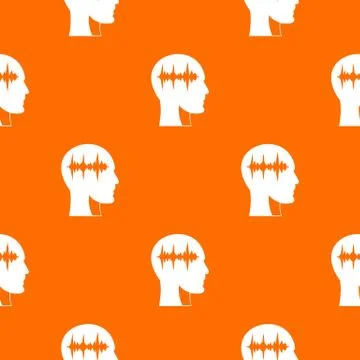 Sound wave pattern seamless 스톡 일러스트