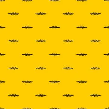 Sound wave pattern vector 스톡 일러스트