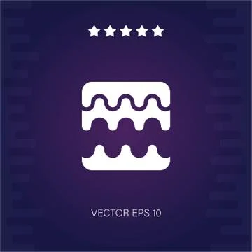 Sound wave vector icon Stock Illustration