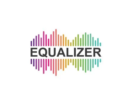 Sound wave,pulse ilustration logo vector icon Stock Illustration