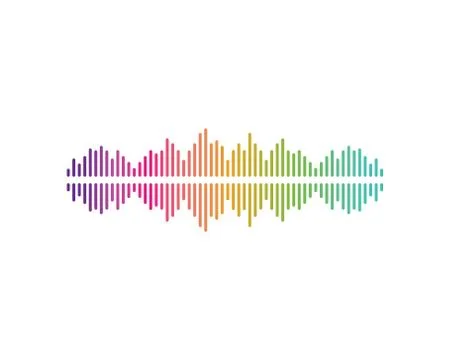 Sound wave,pulse ilustration logo vector icon Stock Illustration