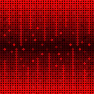 Sound waves background Stock Illustration